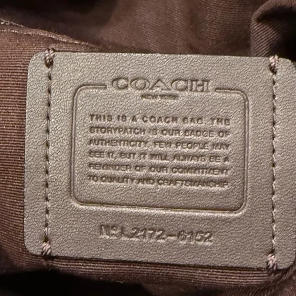 Coach “Pennie” Black Pebbled Leather Shoulder Bag (with Hang Tag & Twilly)(EUC) - Picture 16 of 17